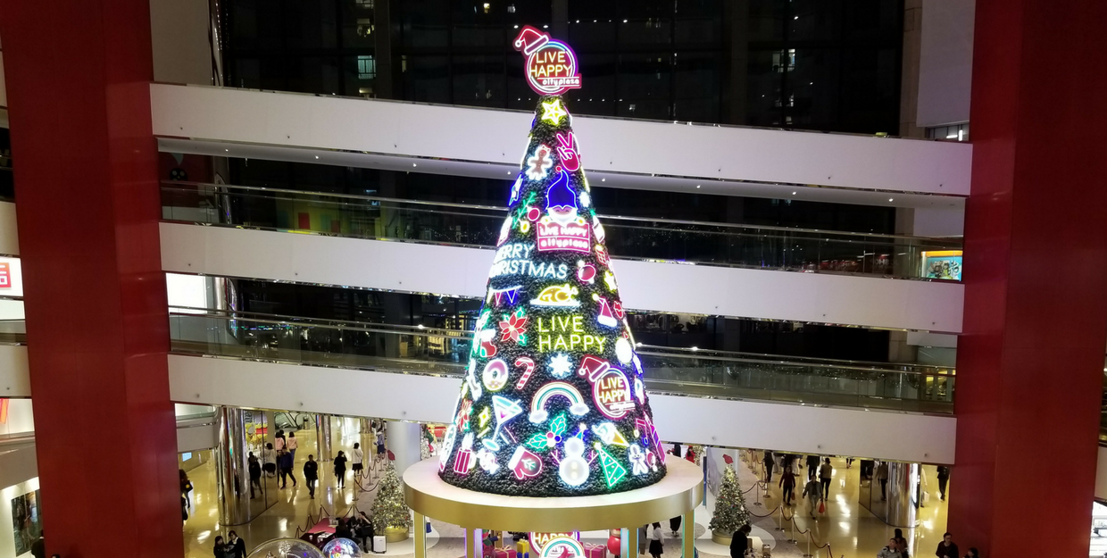 Lights, Camera, Christmas: Hong Kong mall displays