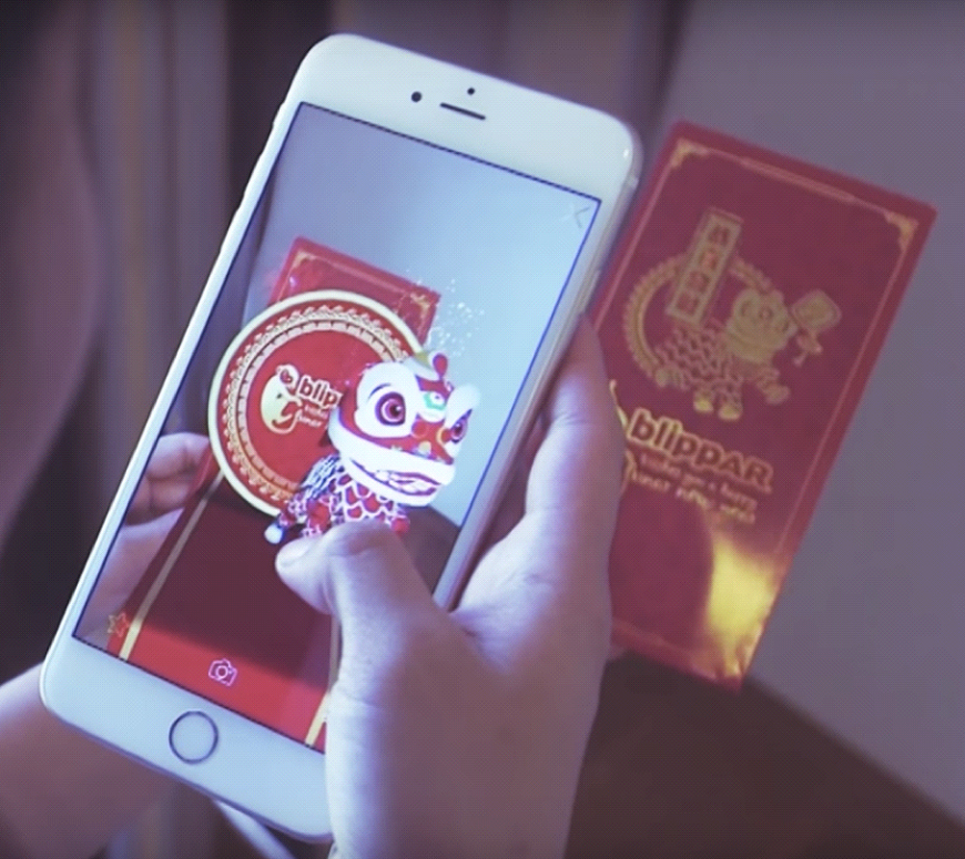 Blippar’s augmented reality campaign for Chinese New Year