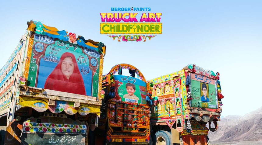 Inspiring Social Awareness Ad - Pakistan's Truck Art Childfinder